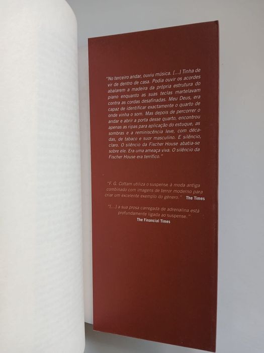 Livro "A Casa das Almas Perdidas" de F. G. Cottam