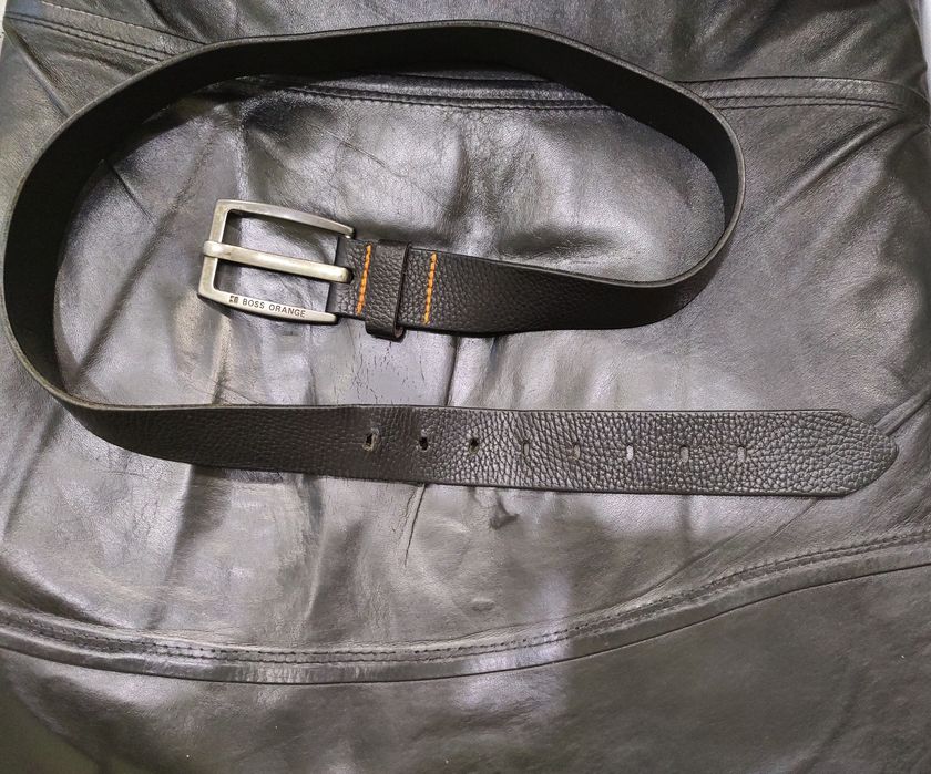 Ремень Hugo Boss Orange Оригинал 95 см Натуральная кожа