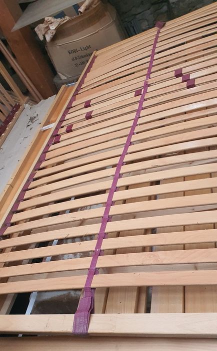 Stelaż 200x100 do łóżka z regulacją twardości odcinka lędźwiowego