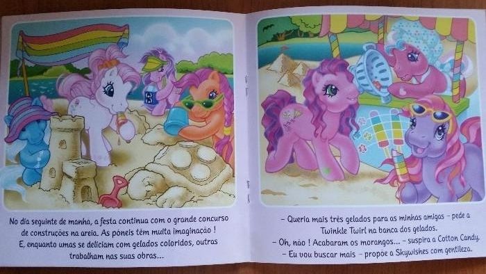 NOVOS| 3 Livros colecção My Little Pony