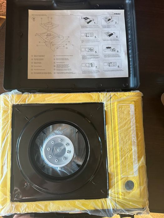 Нова газова плитка з запасним газовим балончиком , 450гр.