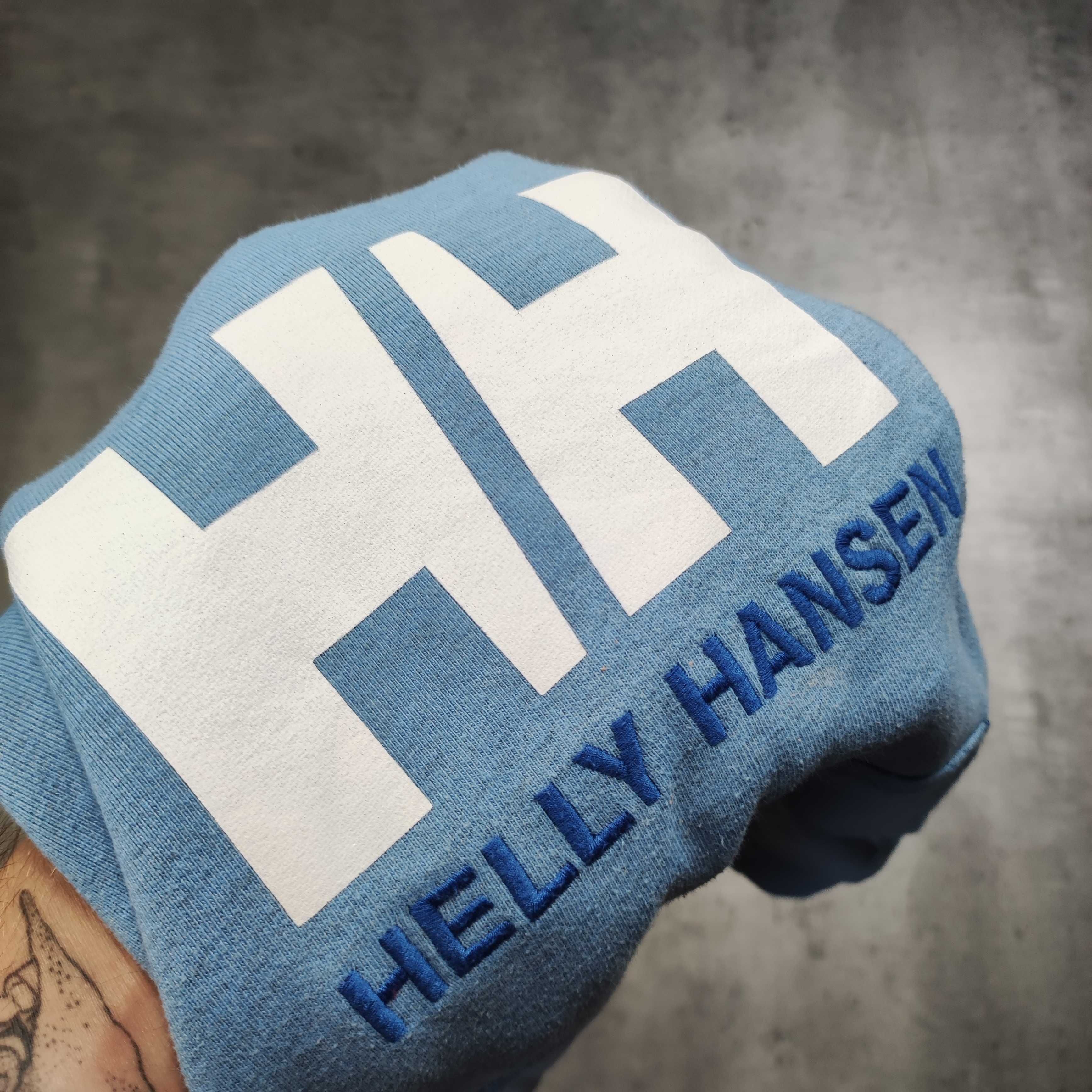 DAMSKA Bluza PREMIUM Bawełna Misio Duże Logo Haft Helly Hansen Treking