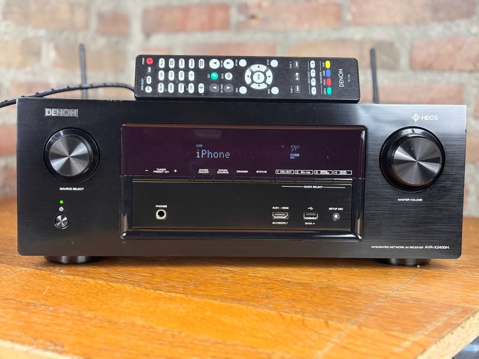 Denon AVR X2400H amplituner 7.2 Dolby Atmos Heos 4K HDR