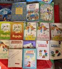 16 livros escola primária anos 80