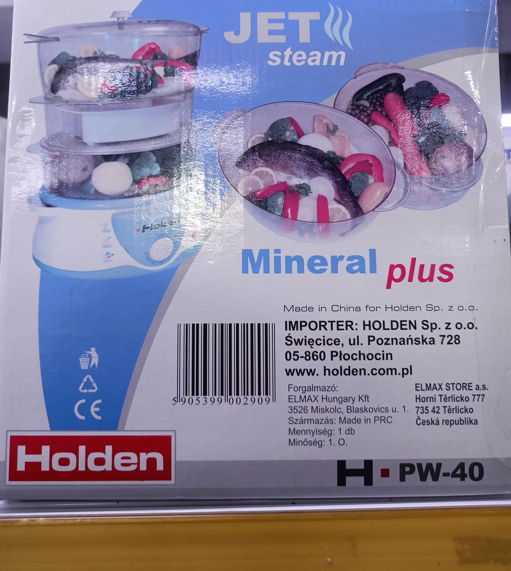Parowar Holden PW 40 JET STEAM mineral plus