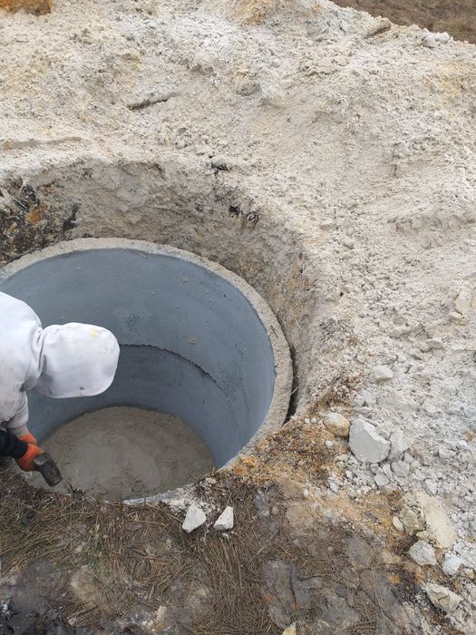 Бетонные кольца купить. Бетонные кольца для канализаци.