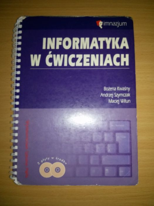 Informatyka w ćwiczeniach - podręcznik gimnazjum, wyd. PWN + 2 CD-ROM