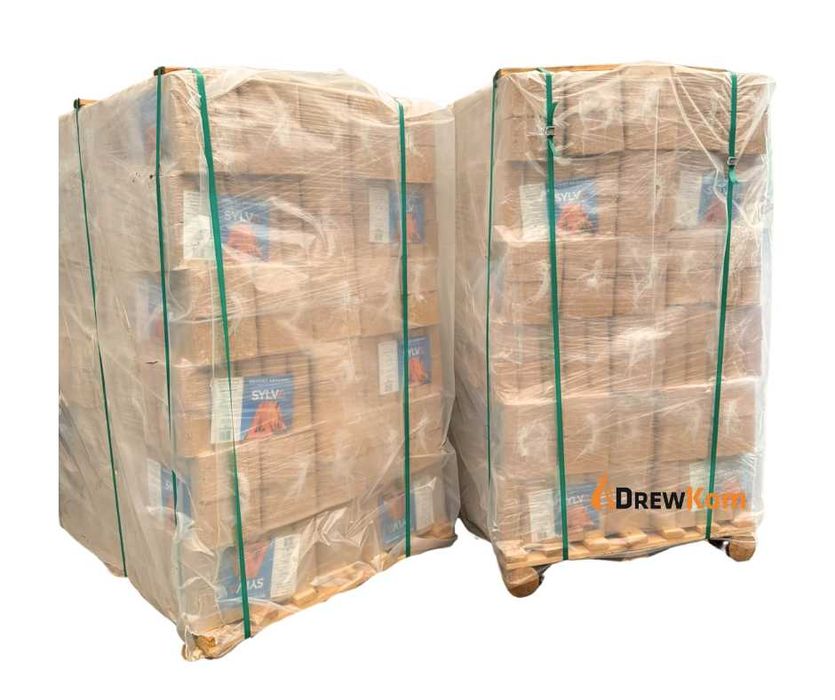 Brykiet Drzewny Sylva paleta 960 kg 96 paczek