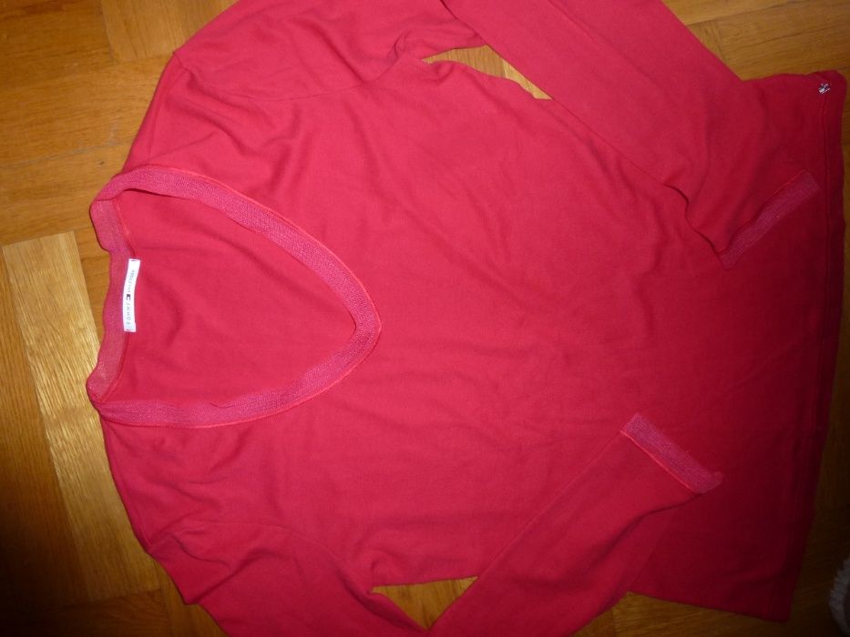 TOMMY HILFIGER podkoszulek bluzka T-Shirt M/L damska nowa czerwona