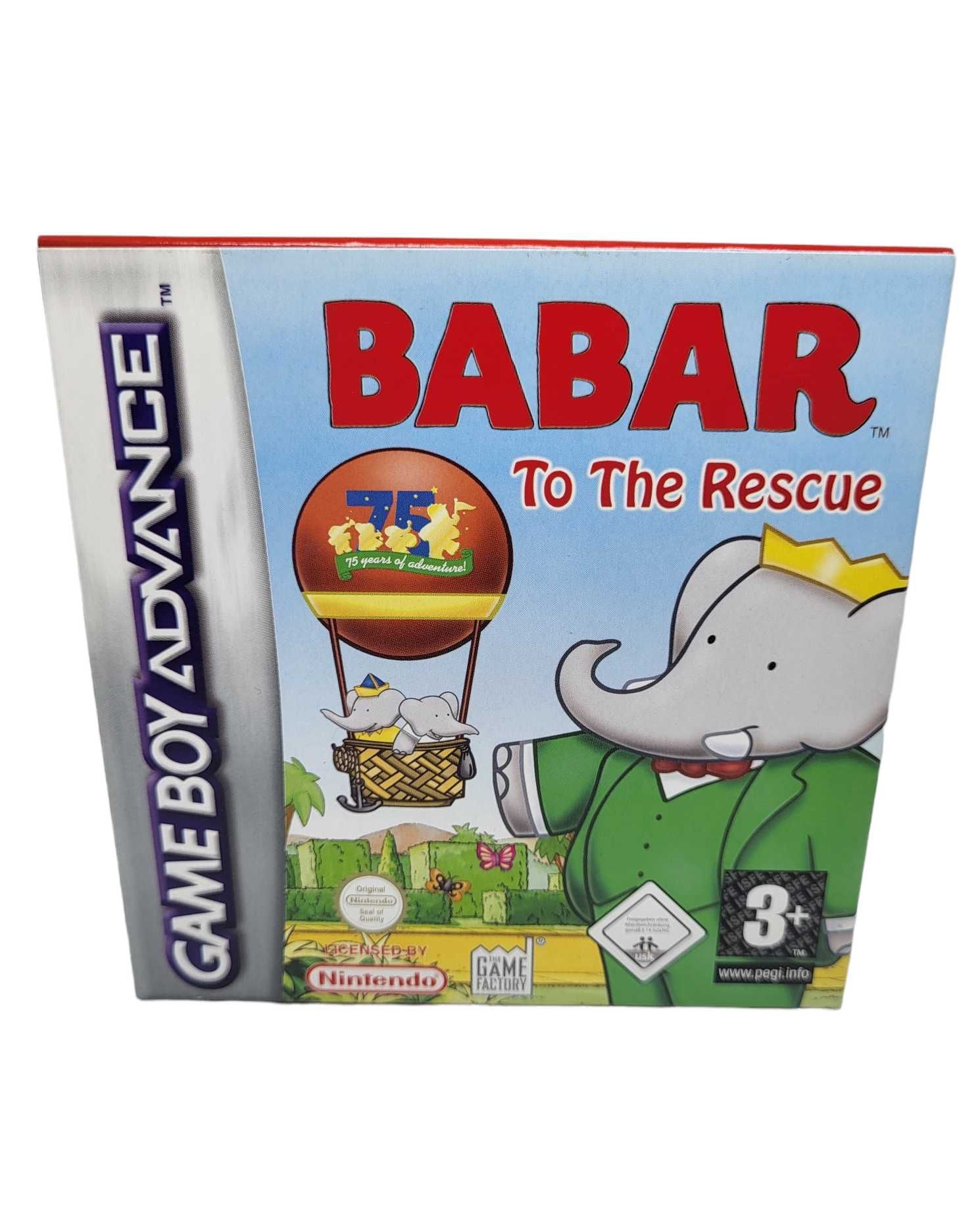 Babar Game Boy Gameboy Advance GBA