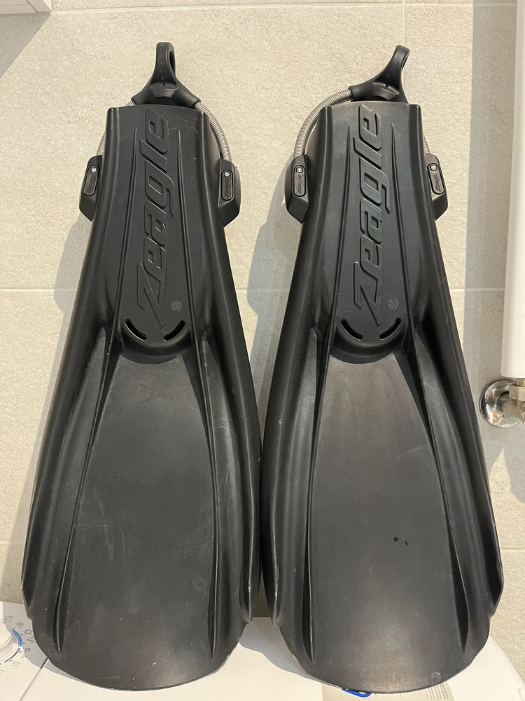 Płetwy bungee sprężyny Zeagle Recon medium M