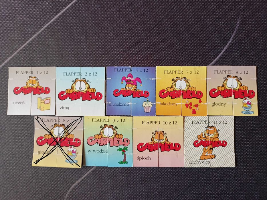 Przekładanki z gum i chipsów Cheetos, Chio-Fiddler, Flapper,Historyjki