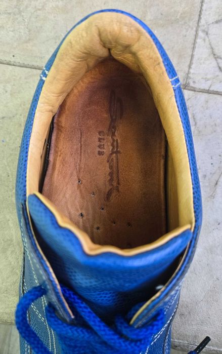 " SANTONI" кожаные кроссовки