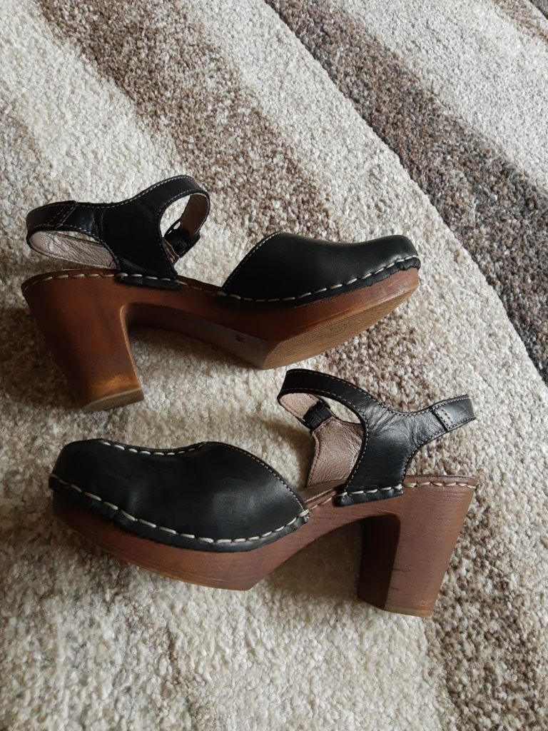 Buty damskie, skórzane, rozmiar 36