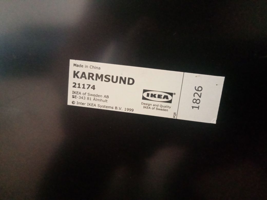 Lustro panelowe Ikea karmsund czarne