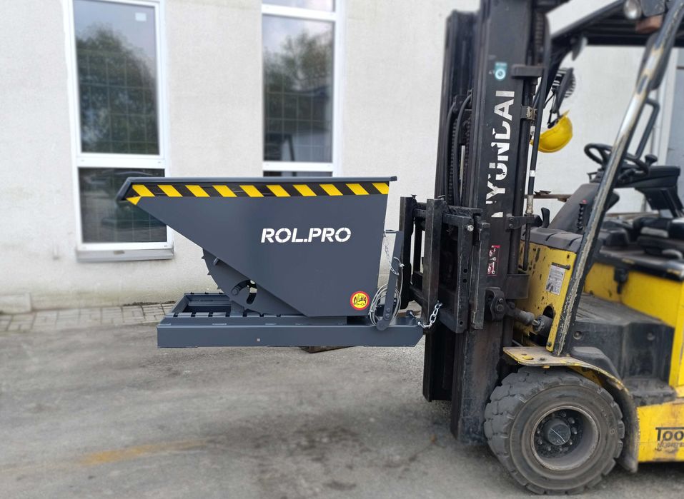 Koleba / Kontener samowyładowczy / Pojemnik metalowy 350L - NOWOŚĆ!!!