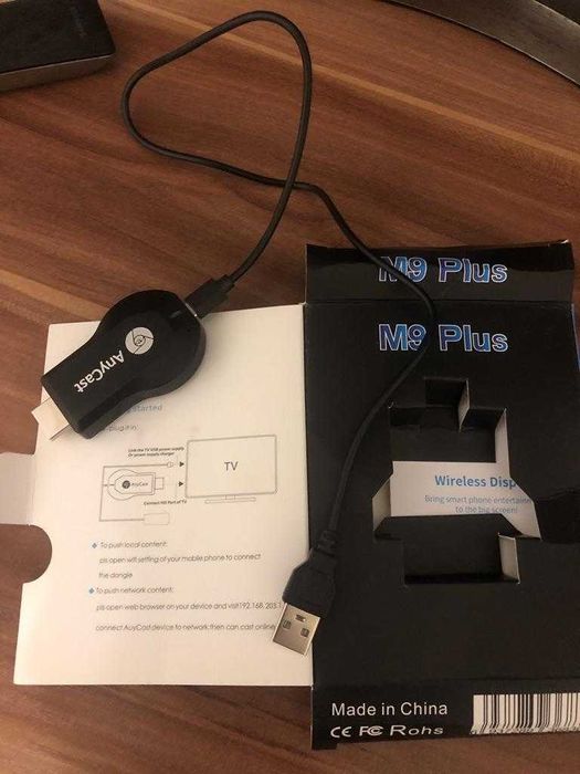 Беспроводной приемник  Anycast M9+ для трансляции экрана