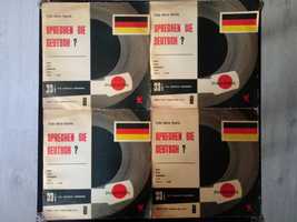 Nauka j.niemieckiego - 4 vinyle - 15 zł