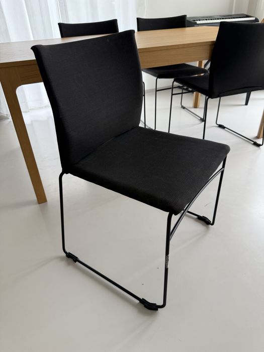 Stół Ikea  160cm rozkladany + 4 krzesła wloskie Giancarlo Bisaglia
