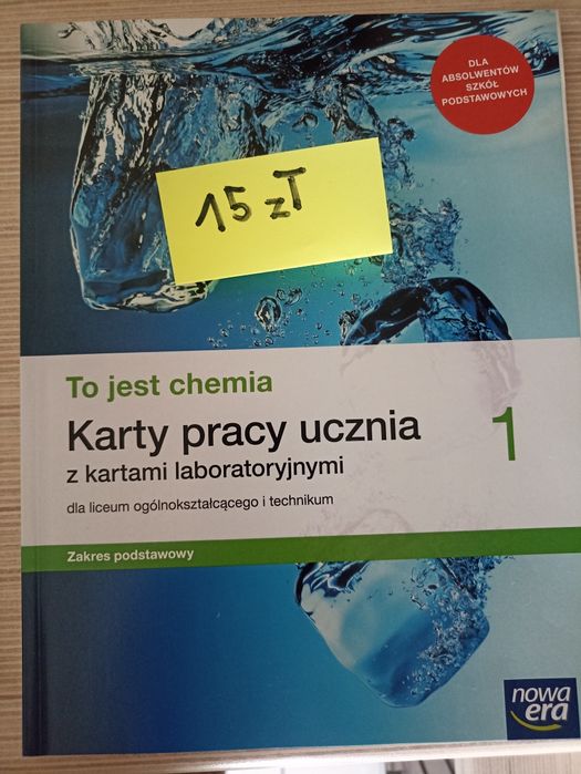 Karty pracy ucznia To jest chemia 1