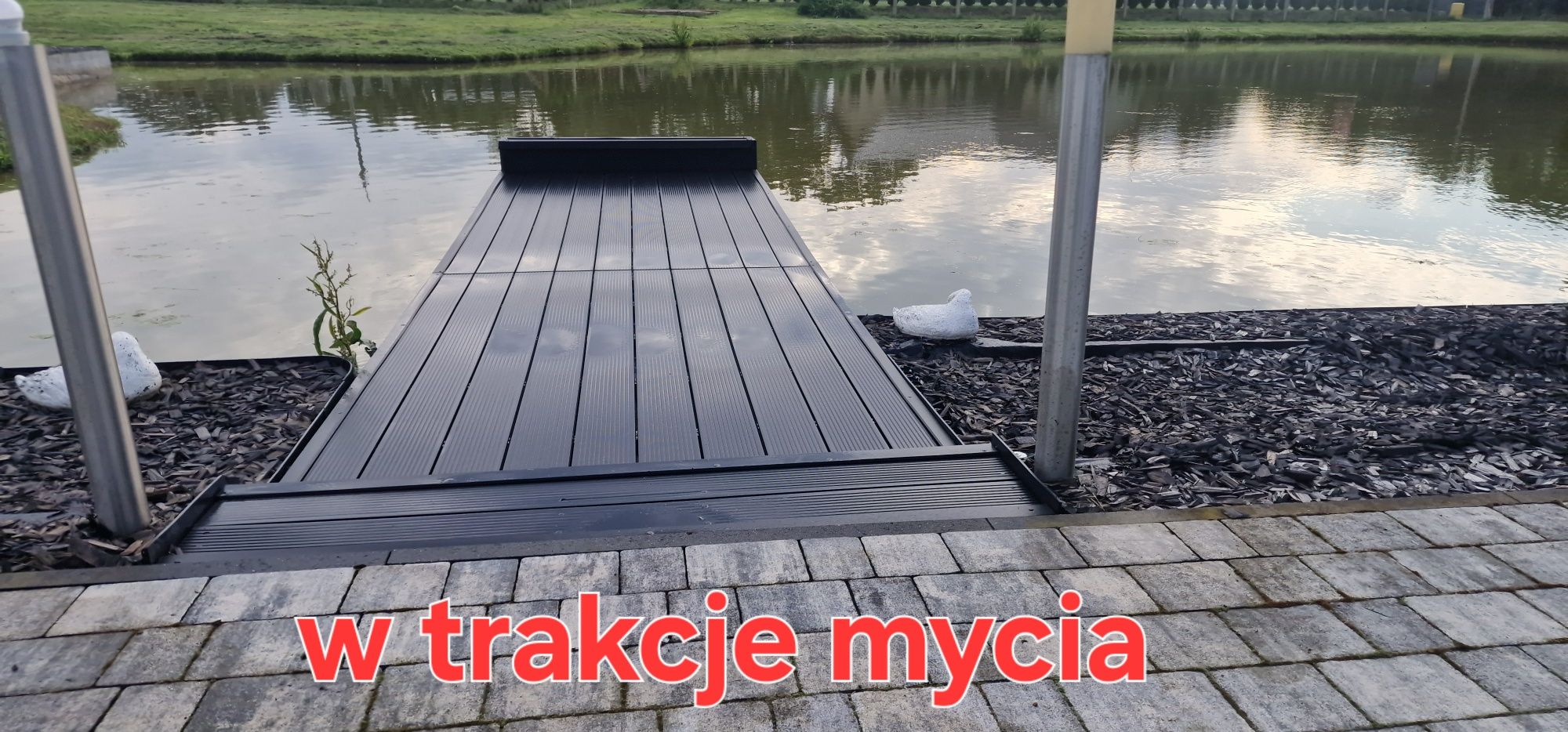usługi mycia kostki brukowej, tarasów i itp.