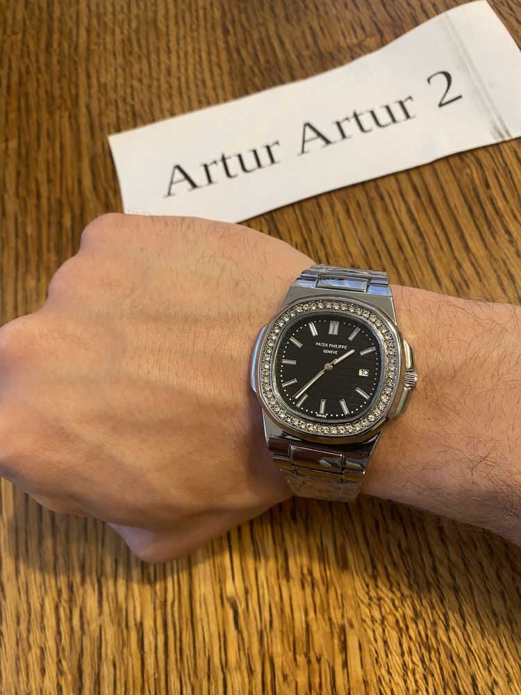 Patek Philippe Black Nautilus zegarek nowy męski