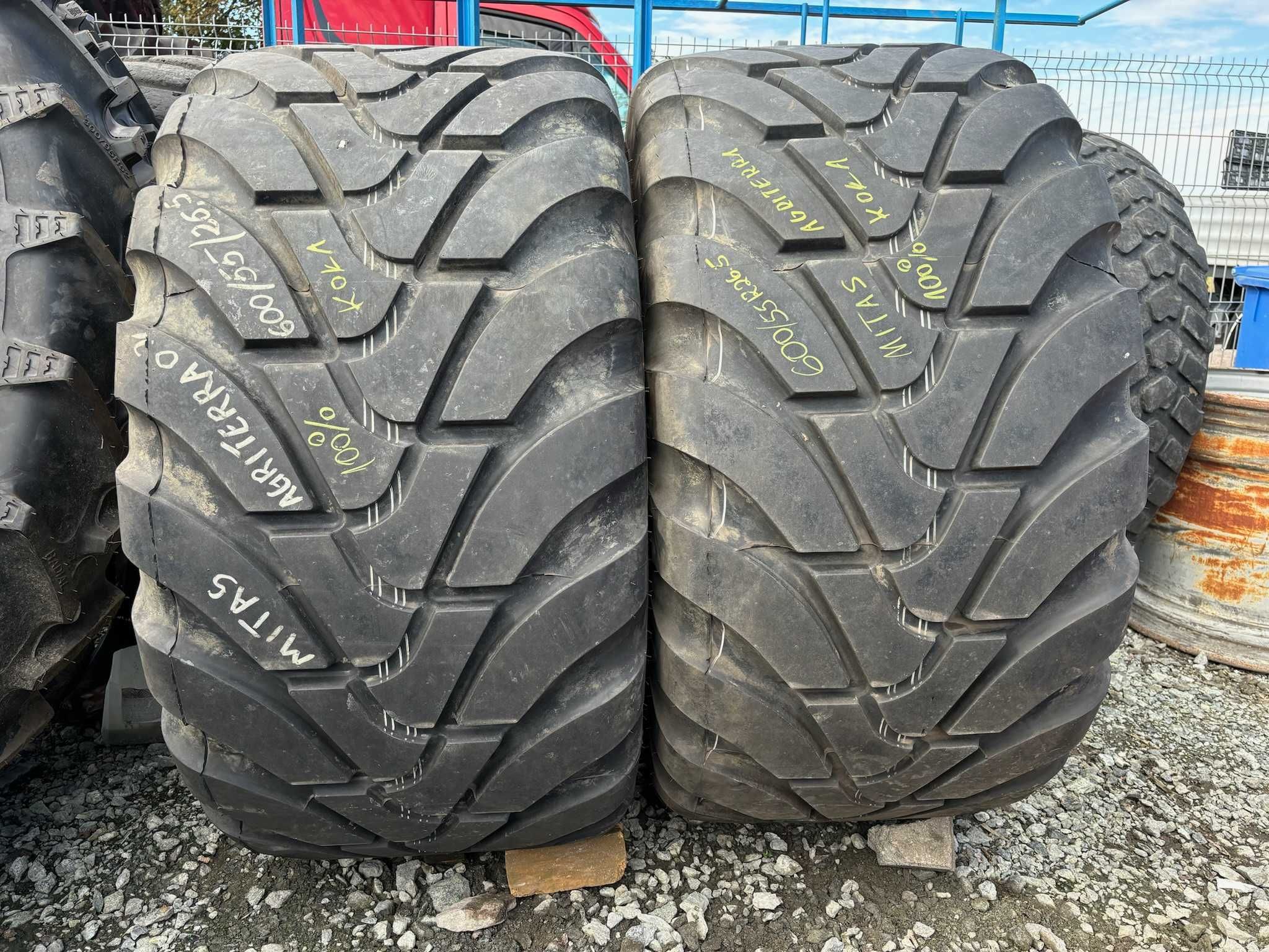 Koła Opony Rolnicze Przyczepa 600/55/26.5 600/55R26.5 MITAS JAK NOWE!