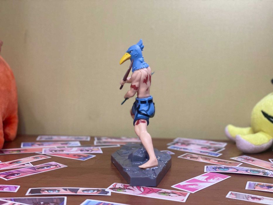 НОВА аніме-фігурка Санраку — (Shangri-La Frontier) 16 см + три наліпки