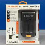 Carregador Universal - 2-Power (Baterias de 3.6V-7.4V) - NOVO