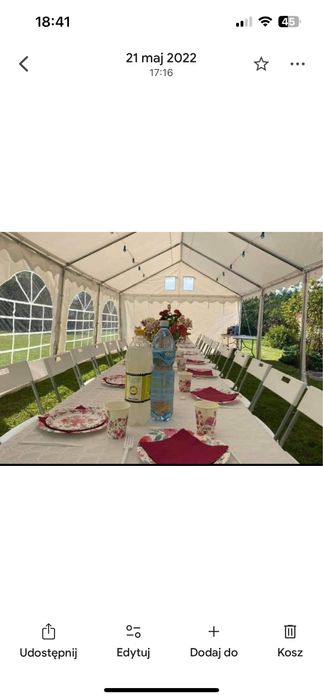 Sprzedam namiot ogrodowy