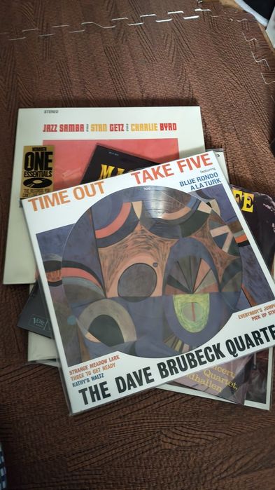 Ella and Louis edição Verve
Stan Getz edição Verve
Ella Fitzgerald edi