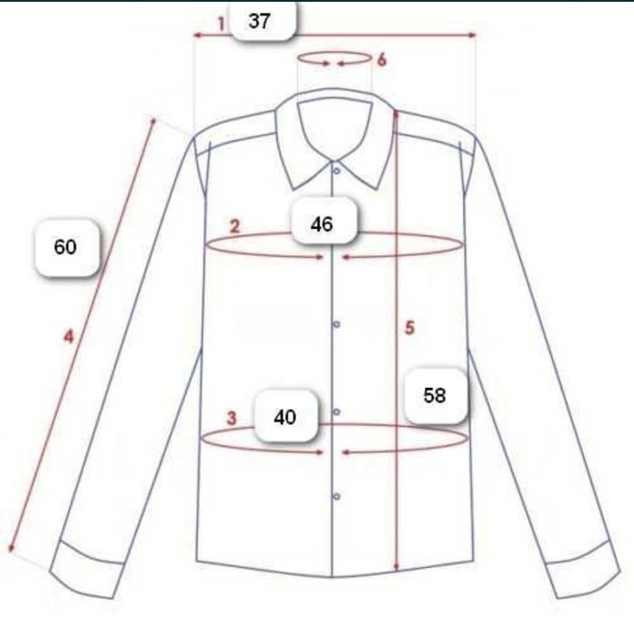 Рубашка женская L