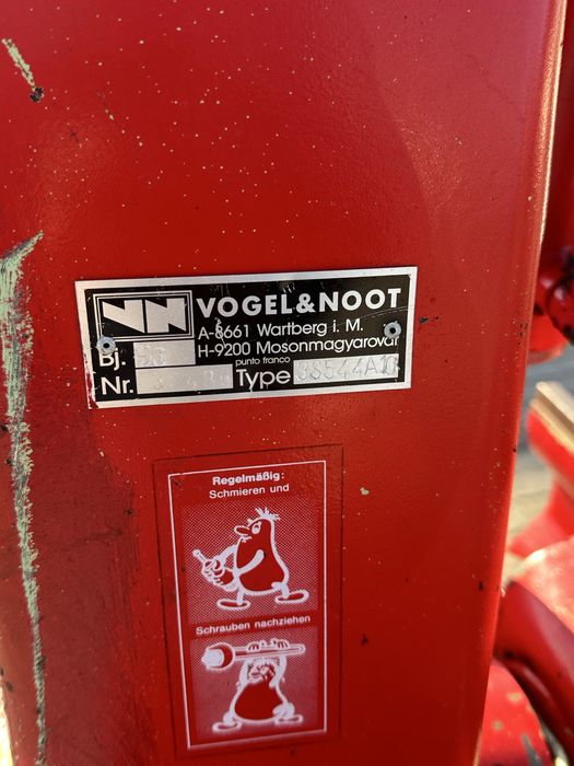 Pług obrotowy 4 skibowy Vogel Noot 4 M950 SUPER STAN