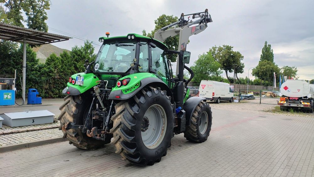 Deutz-Fahr 6165 RC schody TUZ TUR MX 417 miękką oś biegi pełzające