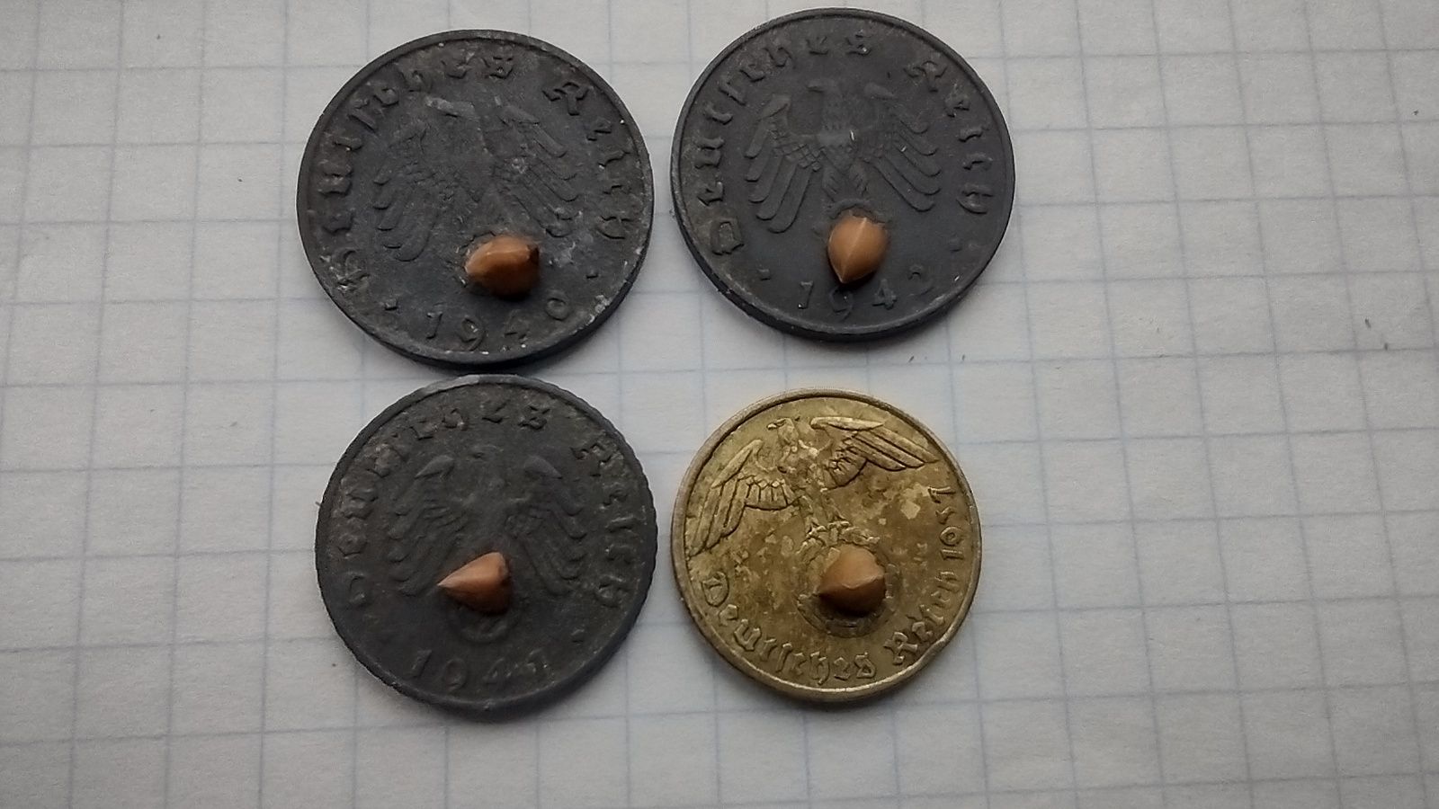 Монети Германиї рейспфенінги
