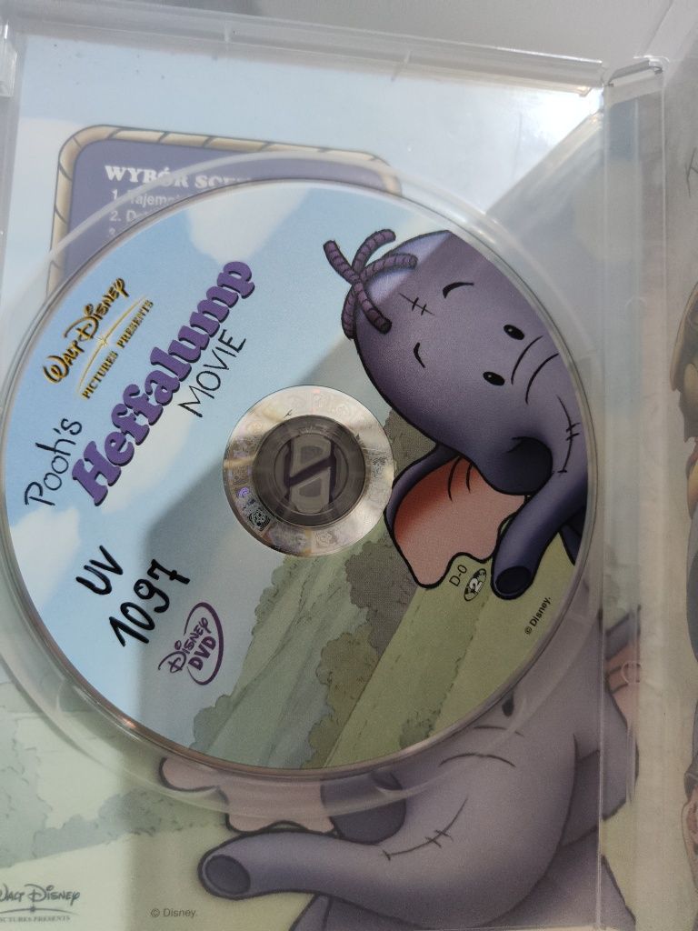 Kubuś i Hefalumpy (Pooh's Heffalump Movie) - płyta DVD