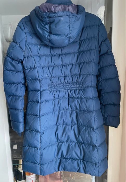 Plaszcz puchowy Tommy hilfiger granatowy roz m