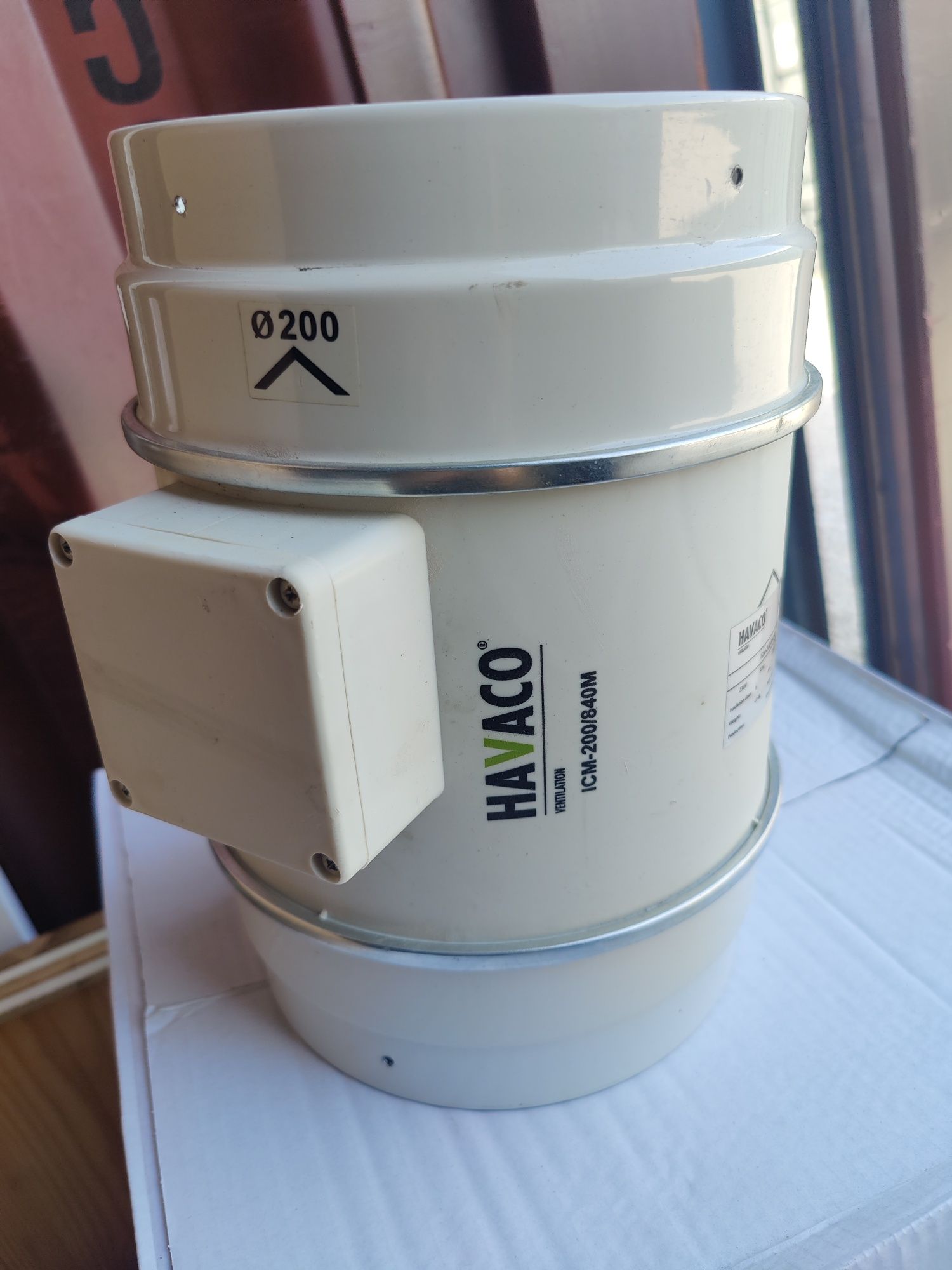 Wentylator Haba o ICM-200/840M uzywany