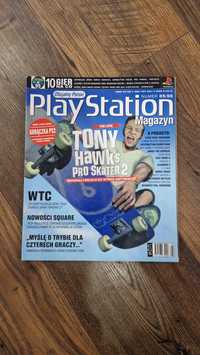 Playstation z okładką Tony Hawk 2000r