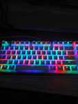 Spc gear gk639k onyx white tournament kalih blue rgb klawiatura