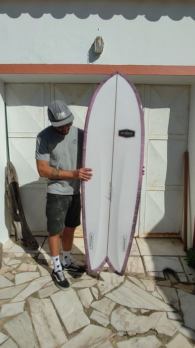 6'0" Twin fin surfboard