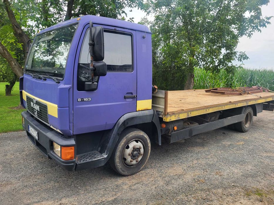 Man L2000 8.163 rok 1998 platforma najazdy sprawny Oferta prywatna