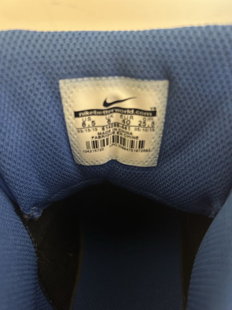 Tenis bota Nike azuis