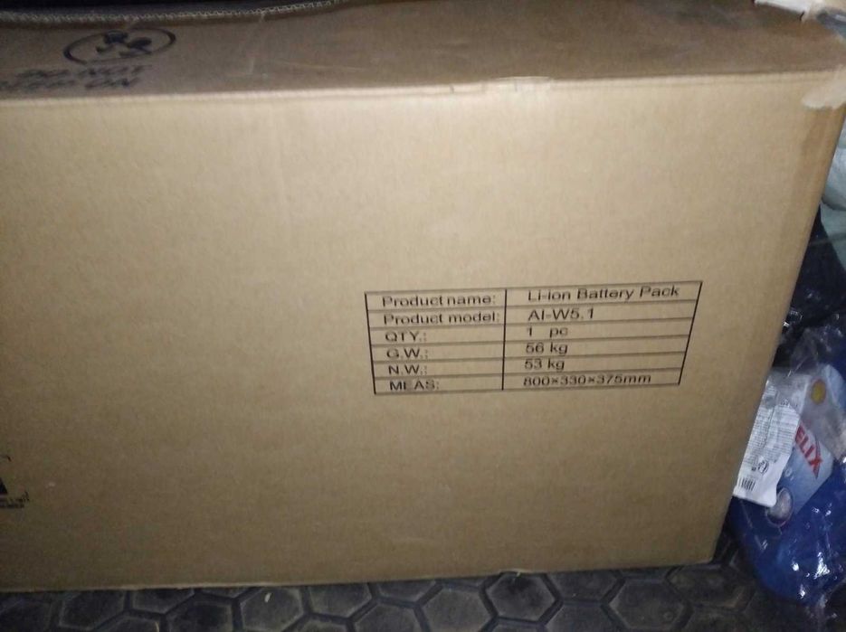 Акумулятор Deye AI-W5.1 Module 51.2V LiFePO4 100Ah 2023 року, новий.