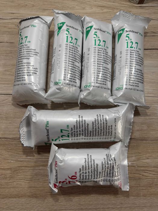 Zestaw opatrunków syntetycznych 3M Scotchcast Plus – NOWE