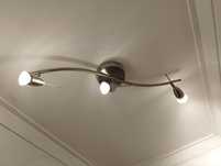 Candeeiro Ikea 3 Focos de Luz