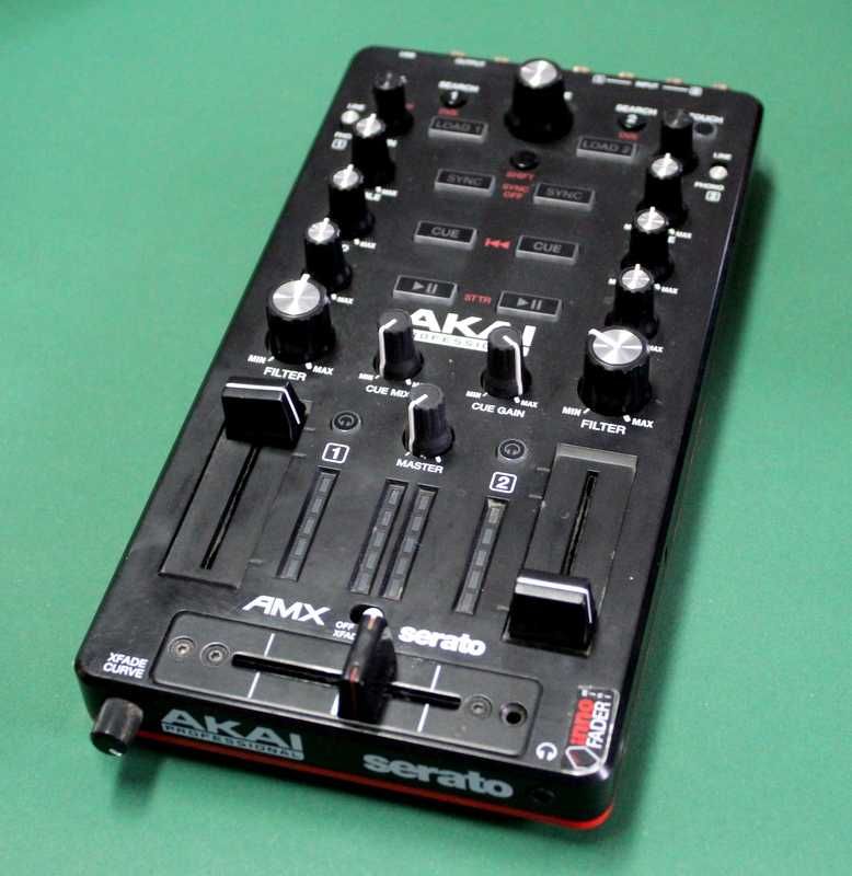 Mikser interfejs Akai AMX Serato Sampler Reloop Komplet