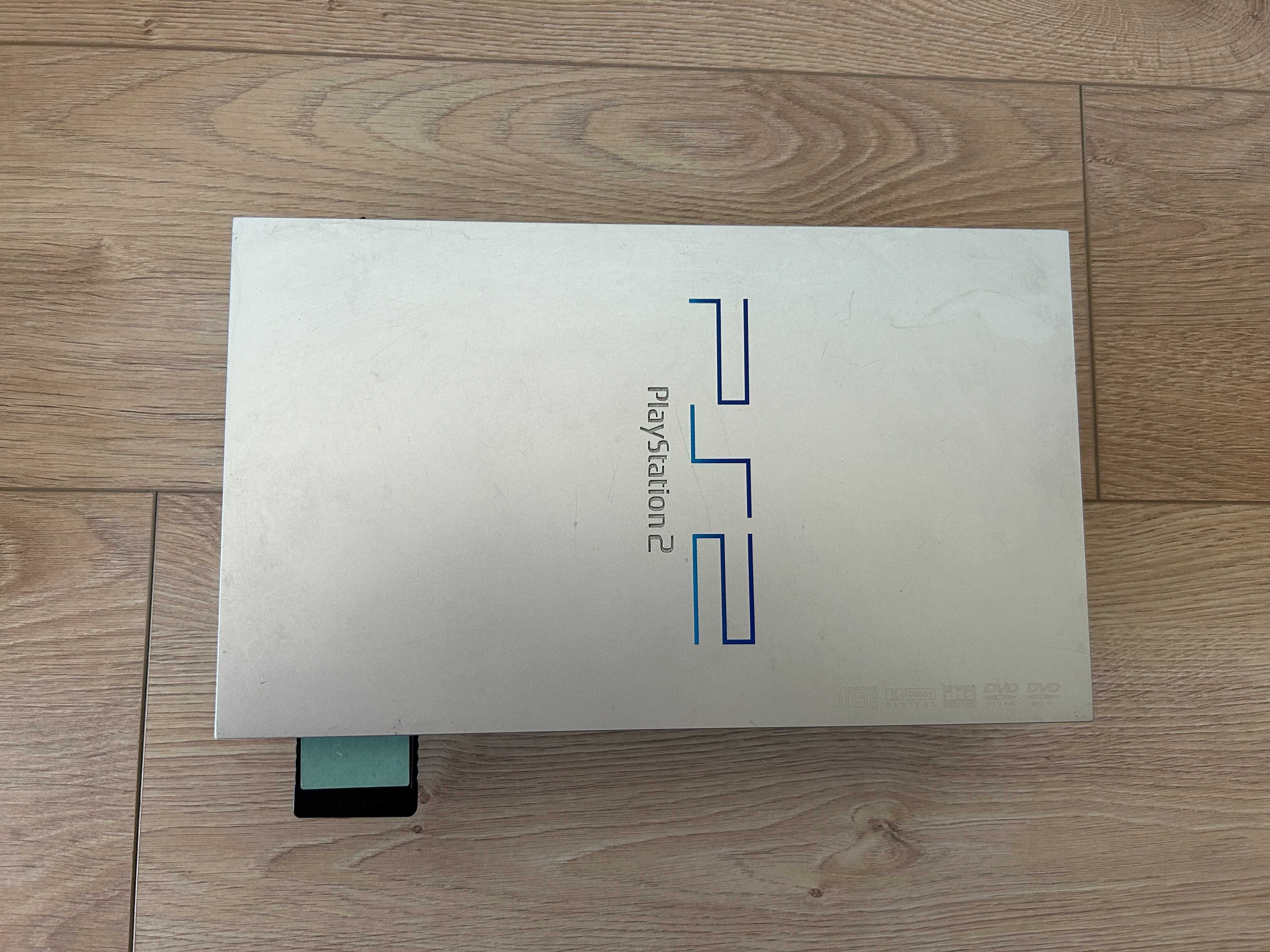 PlayStation 2 Silver funcional c/ 2 comandos