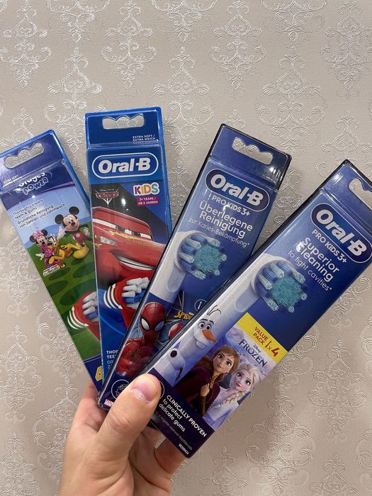 Насадки Oral b орал б Німеччина оригінал. Роздріб. опт. Дорослі Дитячі