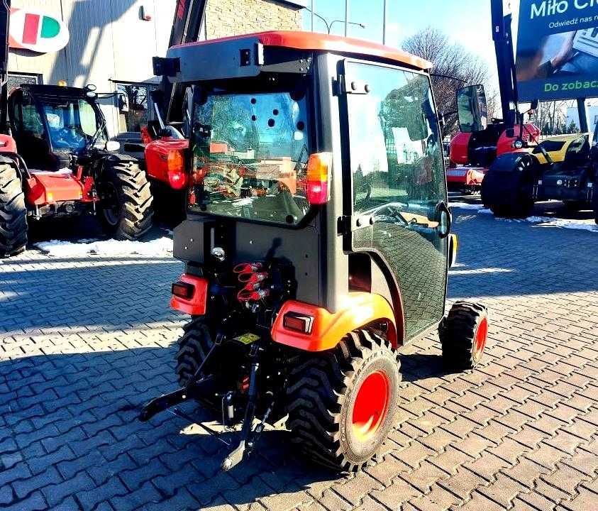 Traktorek KUBOTA BX261 CAB z kabiną, od dealera. GWARANCJA